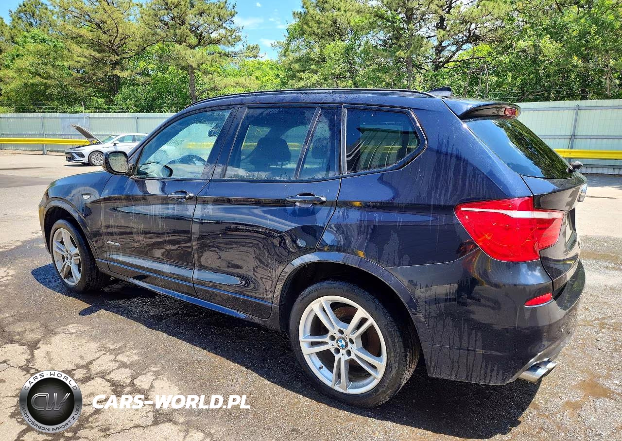 2013 BMW X3 xDrive28I VIN:5UXWX9C57D0D07349 - 2
