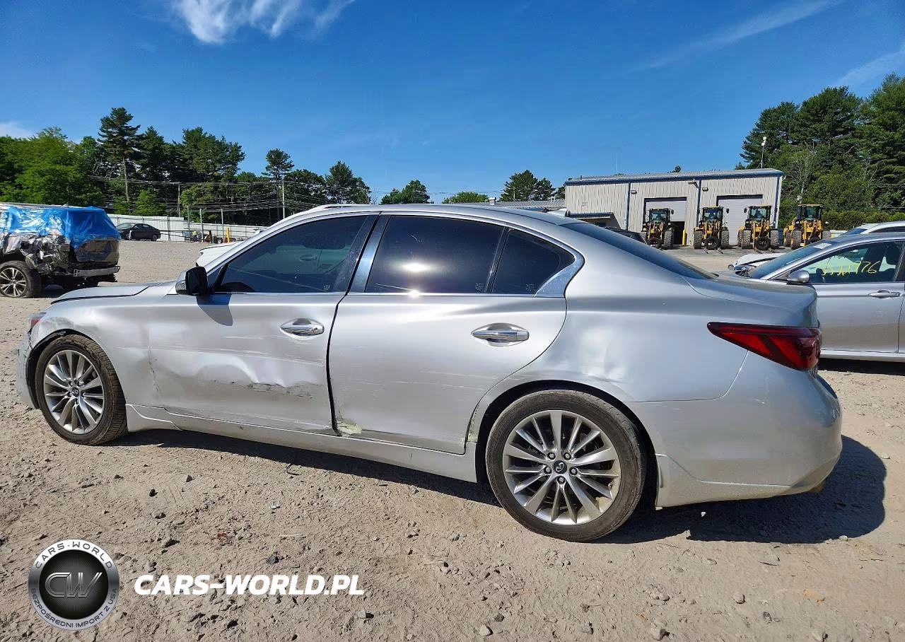 2018 Infiniti Q50 3.0T Luxe VIN:JN1EV7AR5JM434750 - 2