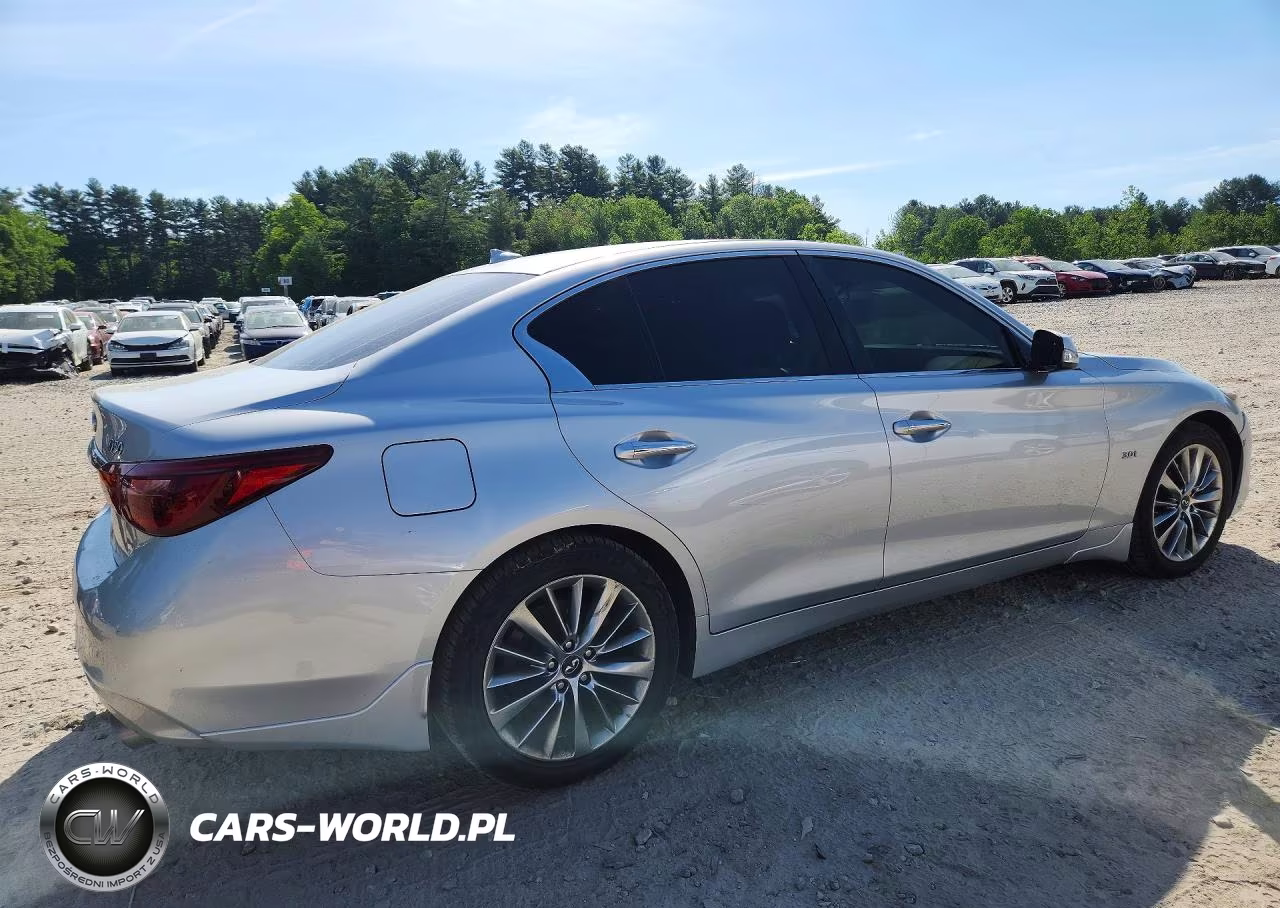 2018 Infiniti Q50 3.0T Luxe VIN:JN1EV7AR5JM434750 - 3