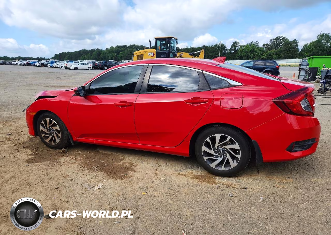 2018 Honda Civic Ex VIN:2HGFC2F70JH592144 - 2