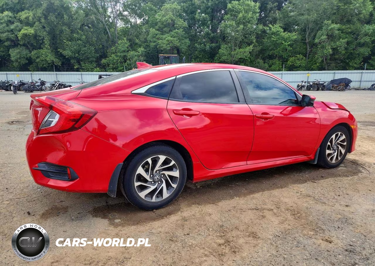 2018 Honda Civic Ex VIN:2HGFC2F70JH592144 - 3