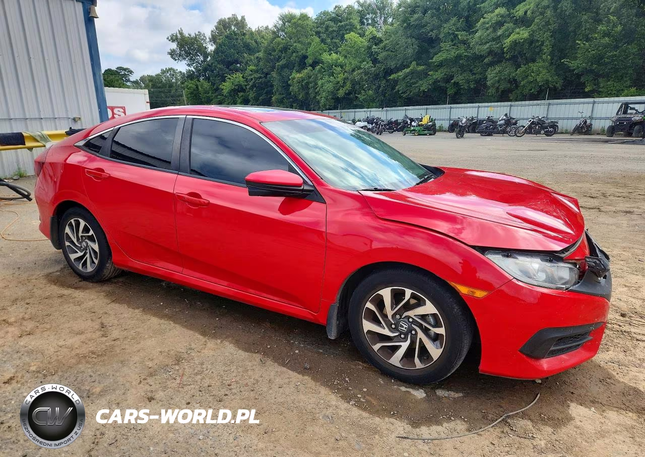 2018 Honda Civic Ex VIN:2HGFC2F70JH592144 - 4