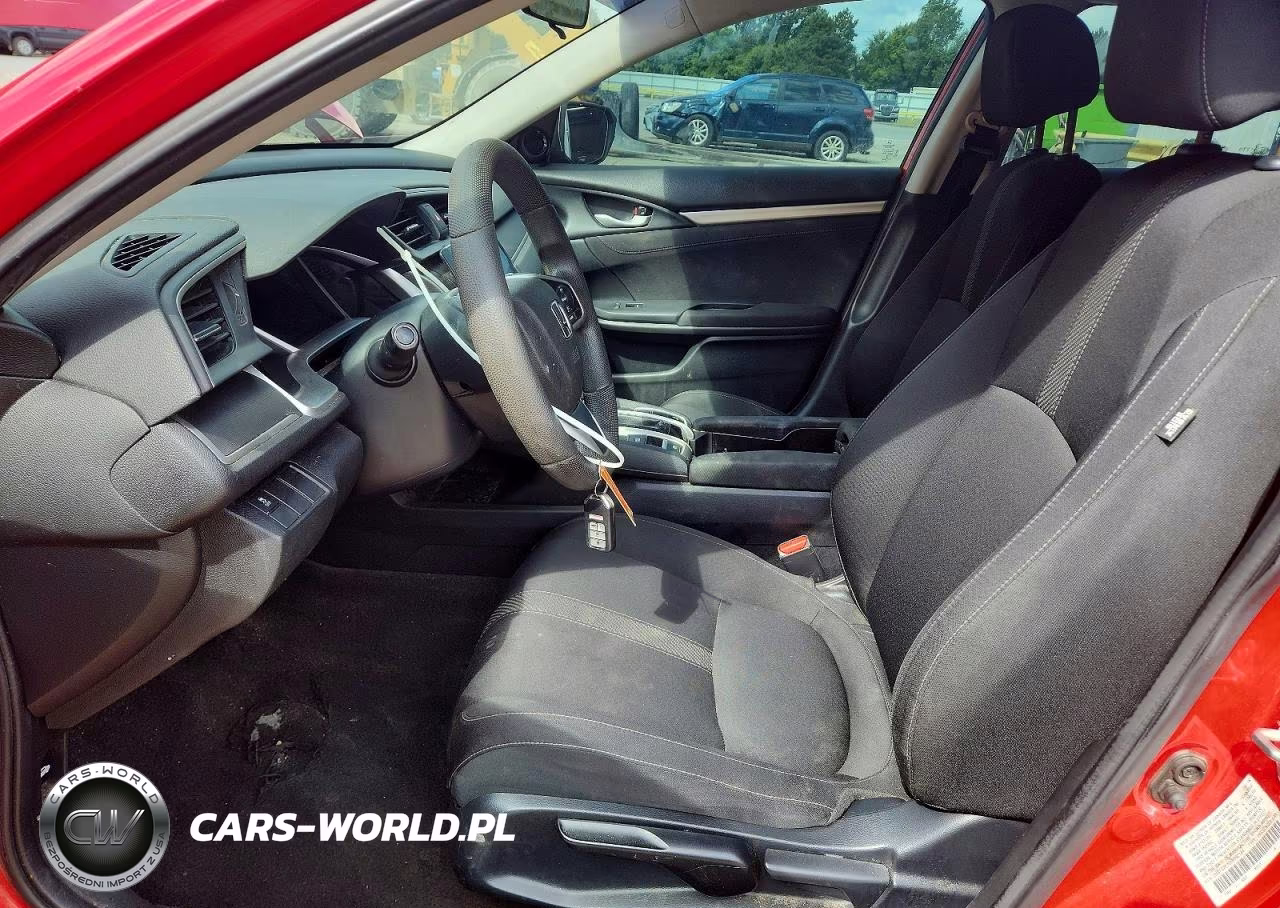 2018 Honda Civic Ex VIN:2HGFC2F70JH592144 - 7