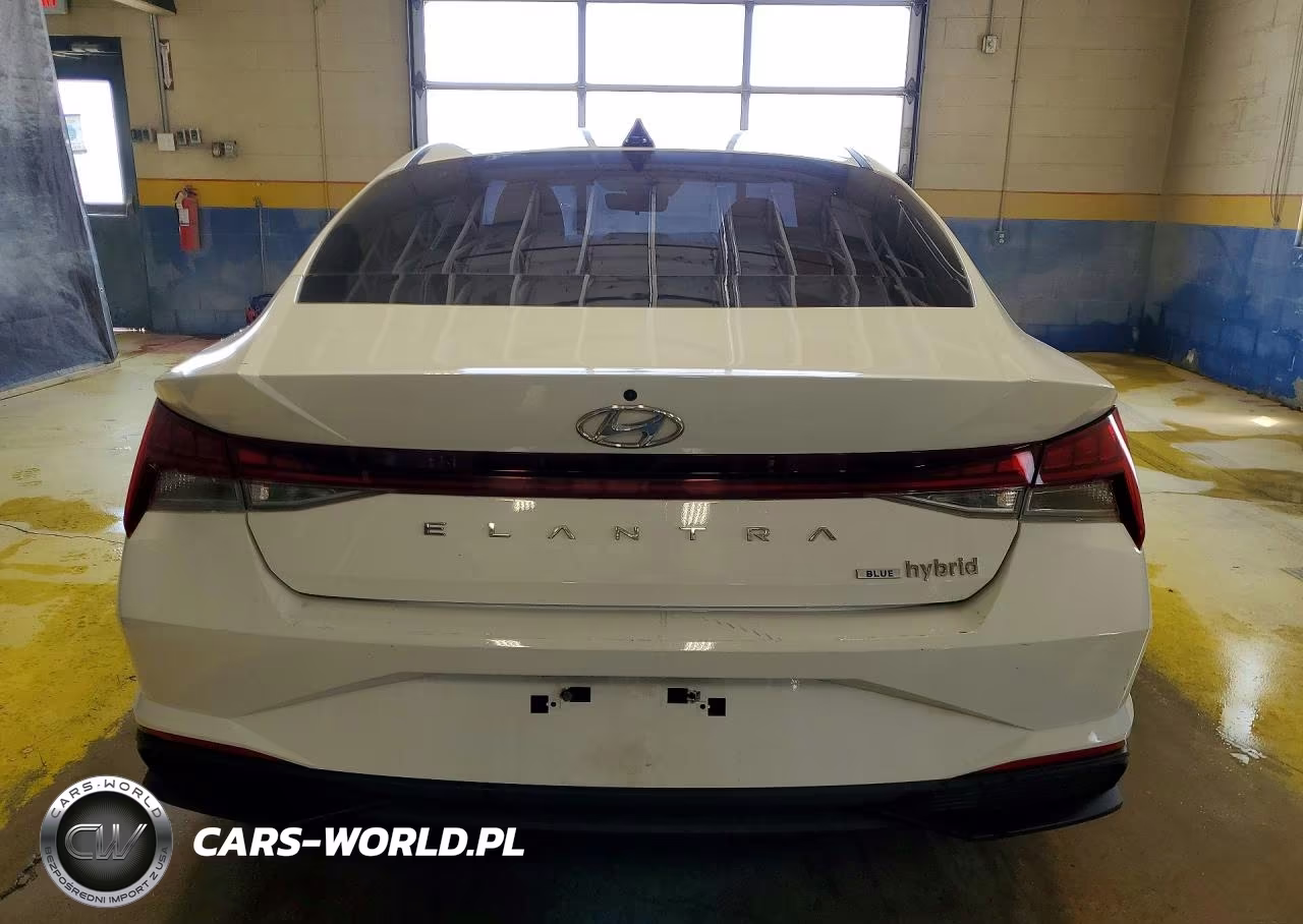 2023 Hyundai Elantra Blue VIN:KMHLM4AJ9PU039703 - 6