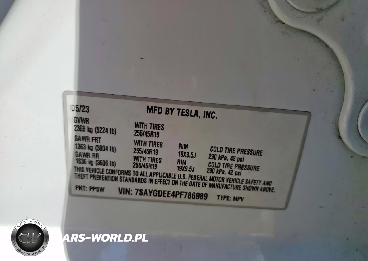 2023 Tesla Model Y VIN:7SAYGDEE4PF786989 - 13