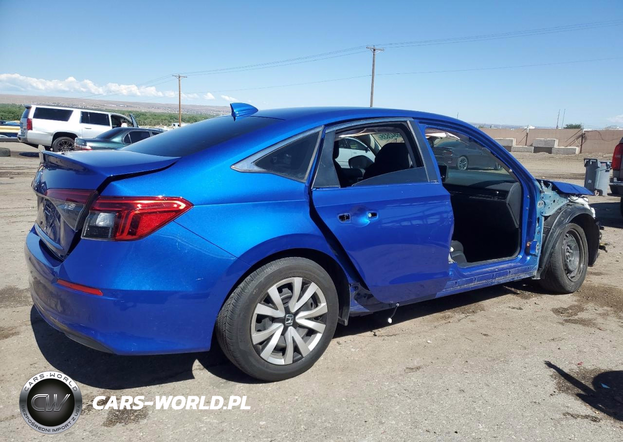 2023 Honda Civic Lx VIN:2HGFE2F27PH534023 - 3