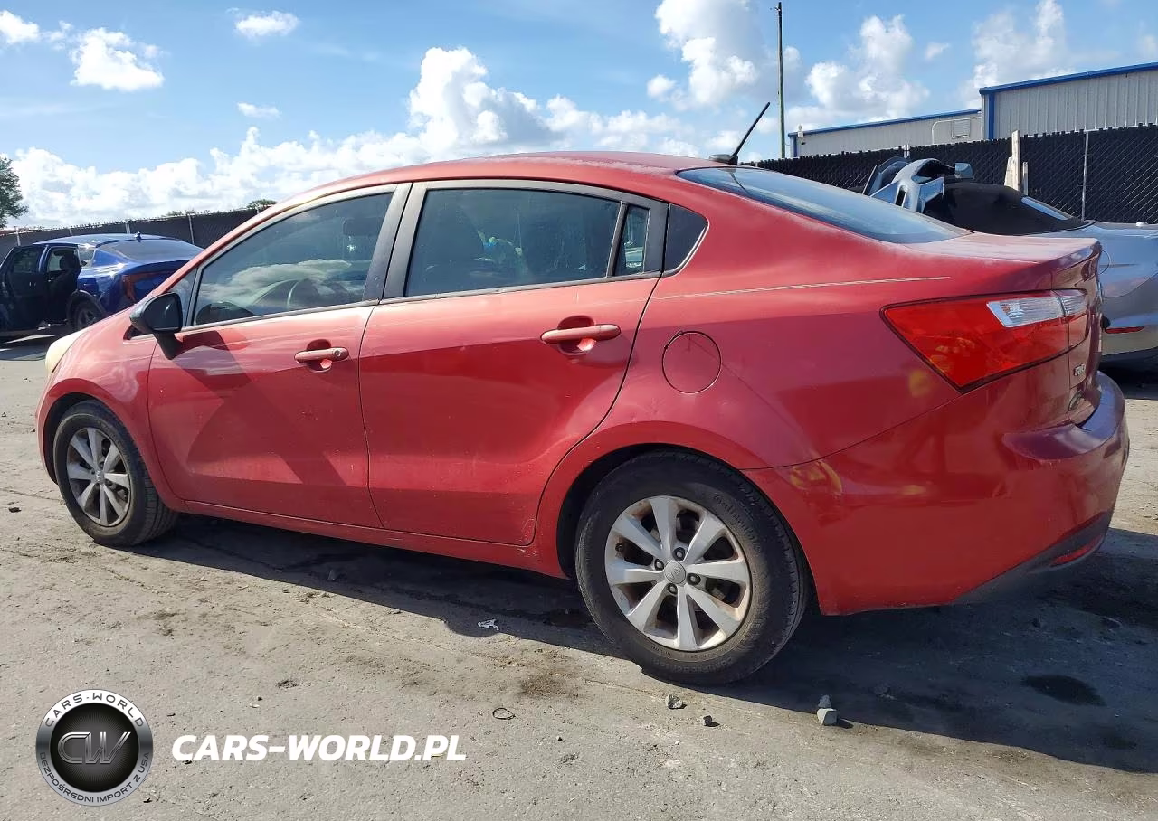 2013 Kia Rio Ex VIN:KNADN4A3XD6141063 - 2
