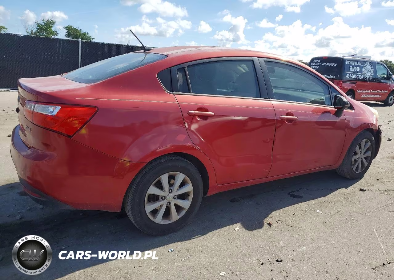 2013 Kia Rio Ex VIN:KNADN4A3XD6141063 - 3