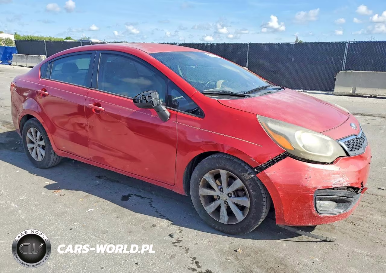 2013 Kia Rio Ex VIN:KNADN4A3XD6141063 - 4