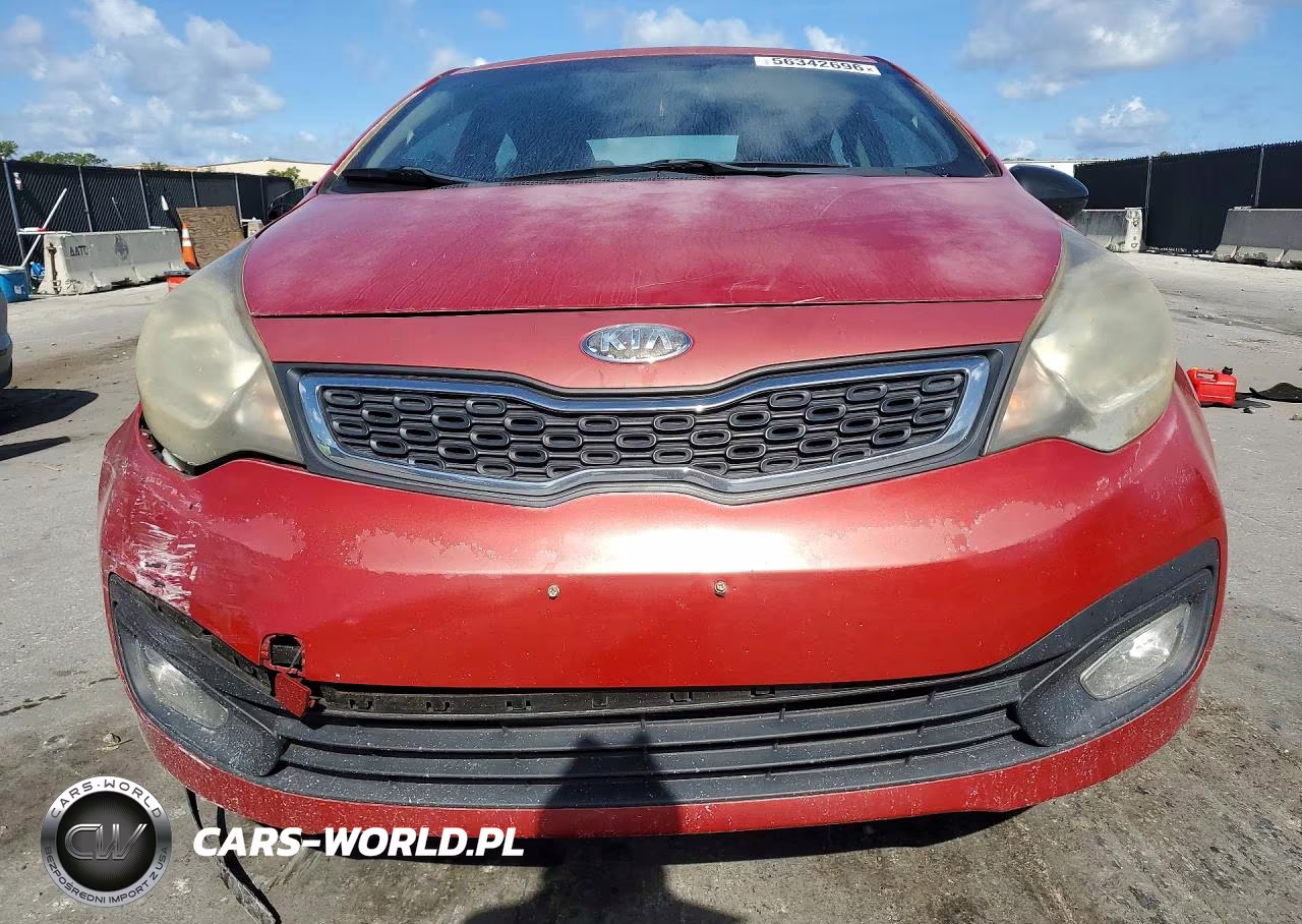 2013 Kia Rio Ex VIN:KNADN4A3XD6141063 - 5