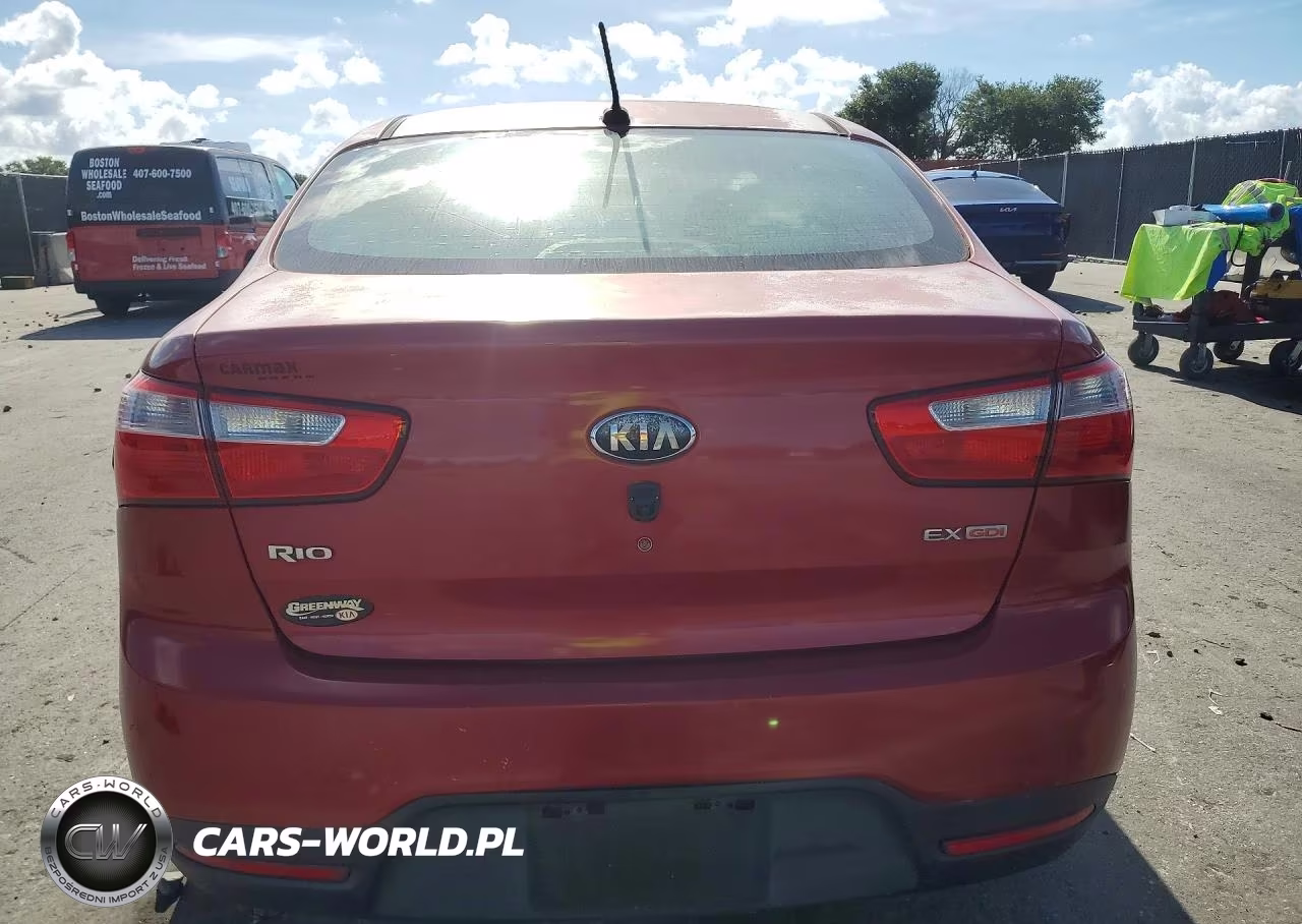 2013 Kia Rio Ex VIN:KNADN4A3XD6141063 - 6