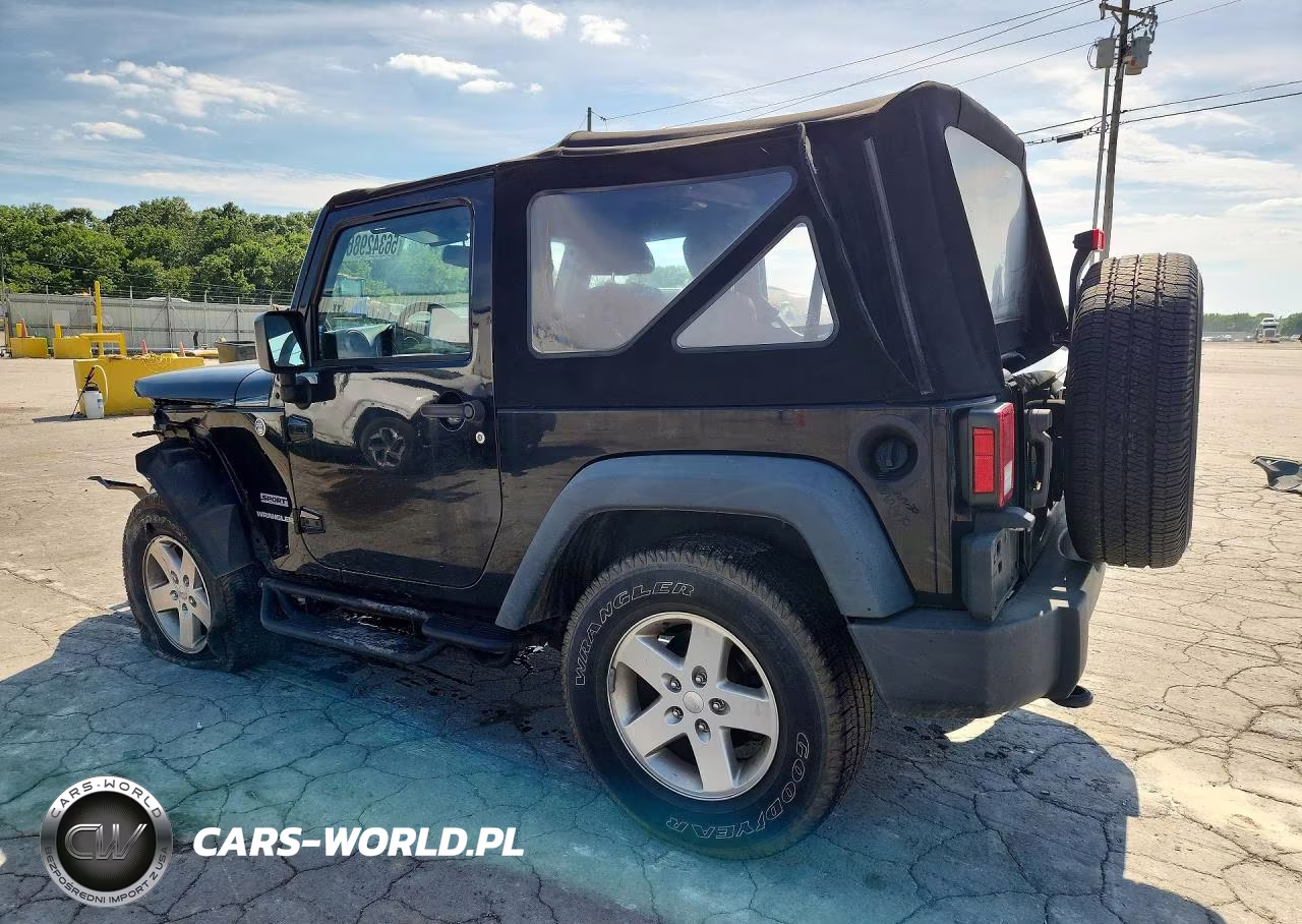 2014 Jeep Wrangler Sport VIN:1C4GJWAGXEL278162 - 2