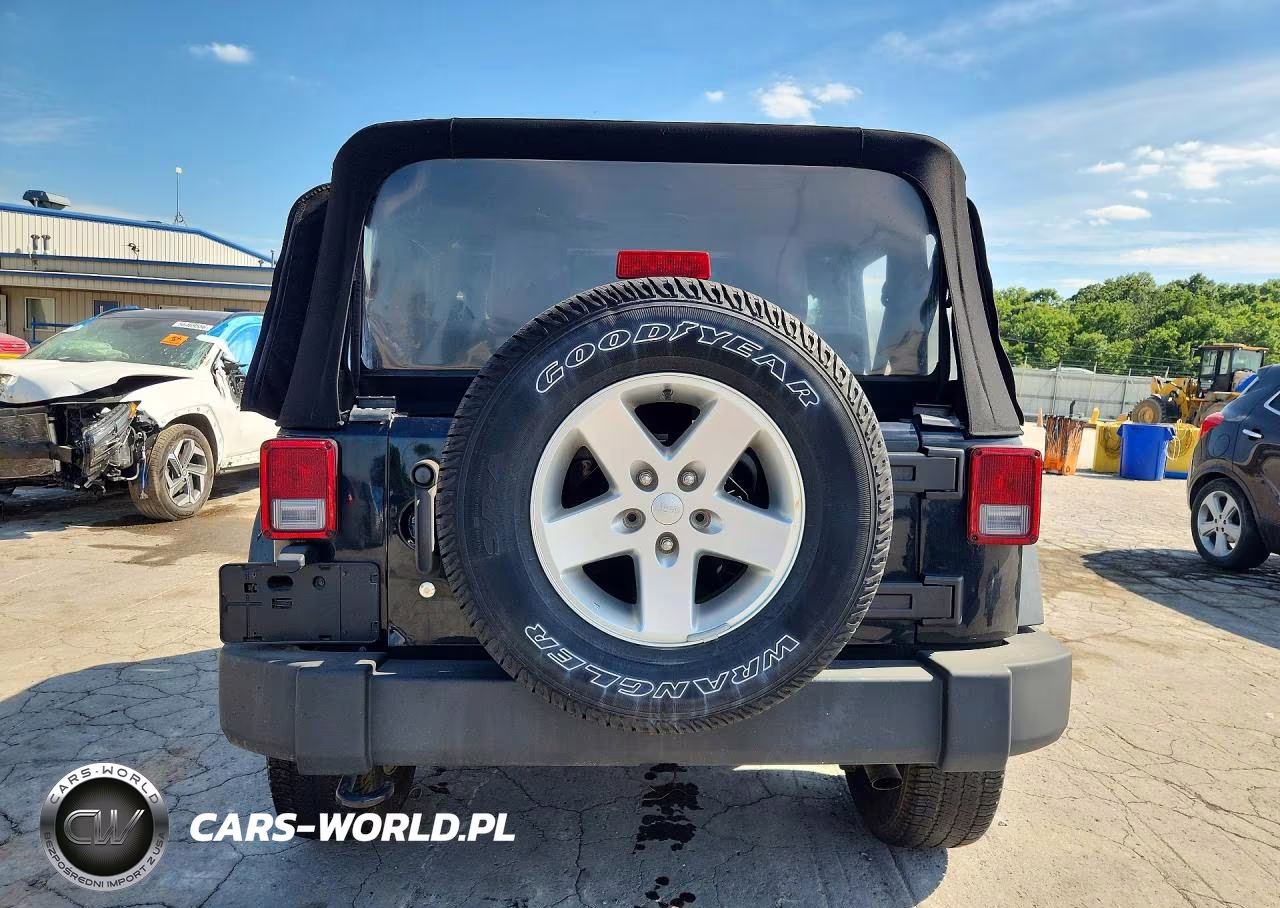 2014 Jeep Wrangler Sport VIN:1C4GJWAGXEL278162 - 6