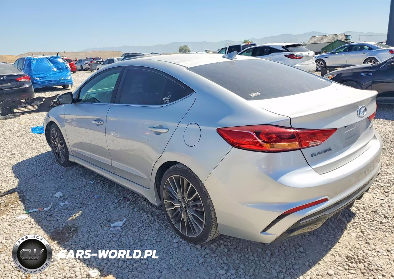 2017 Hyundai Elantra Sport VIN:KMHD04LB5HU365568 - 2