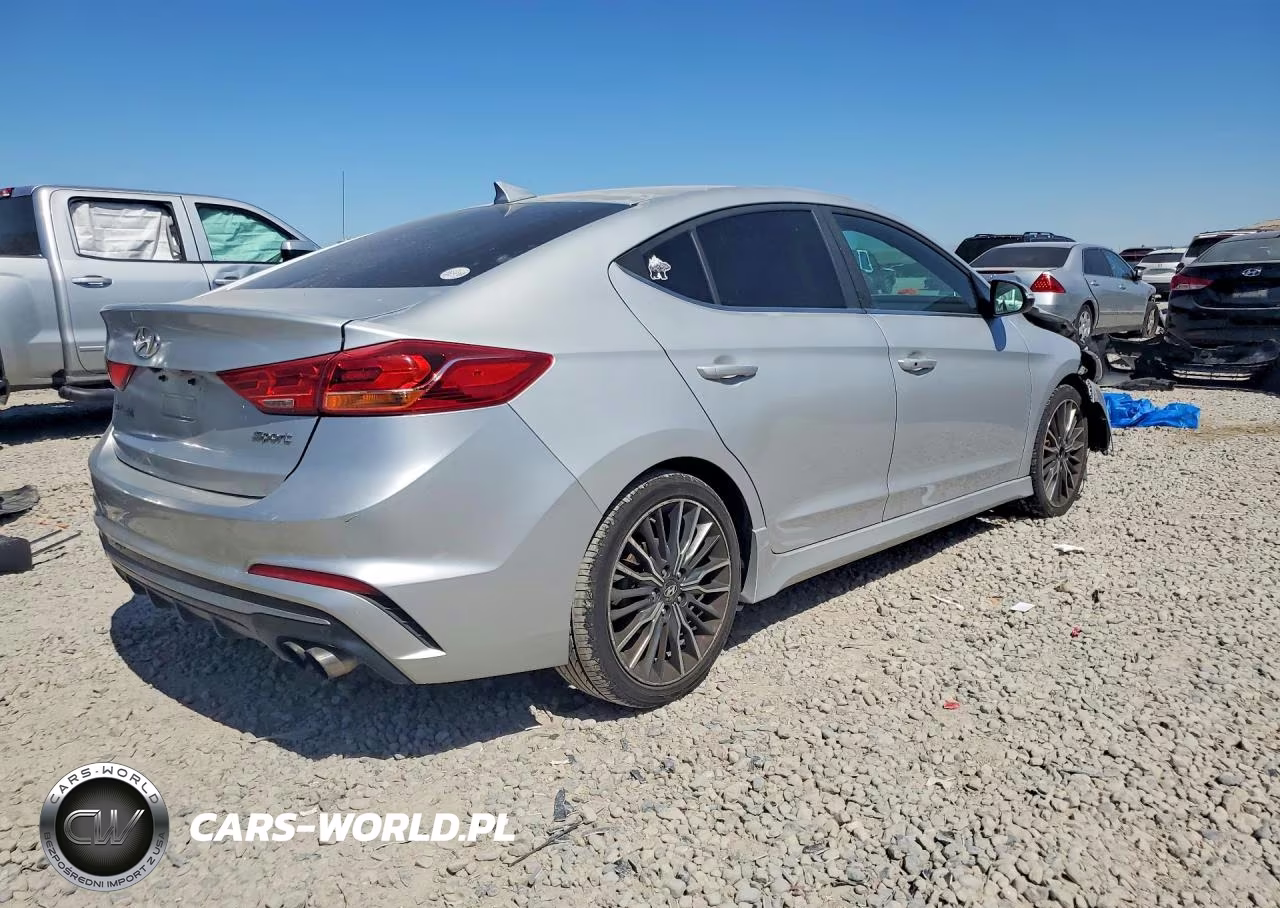 2017 Hyundai Elantra Sport VIN:KMHD04LB5HU365568 - 3