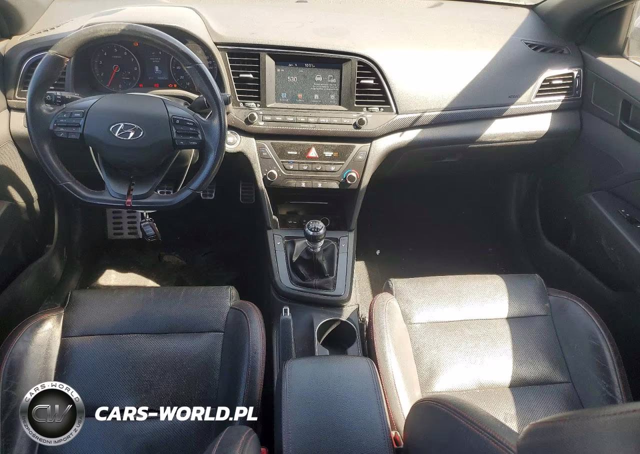 2017 Hyundai Elantra Sport VIN:KMHD04LB5HU365568 - 8