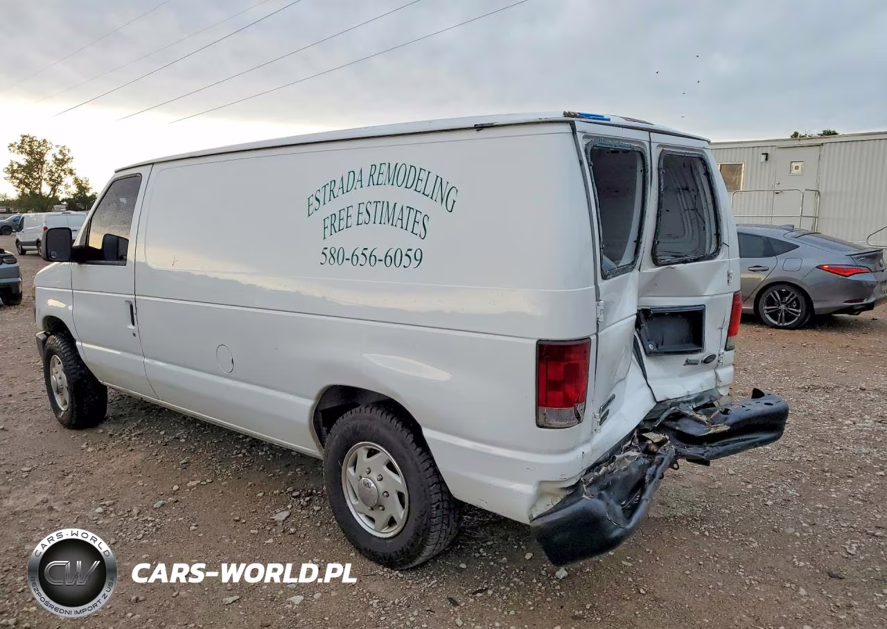 2009 Ford E150 Delivery Van VIN:1FTNE14W79DA78695 - 2
