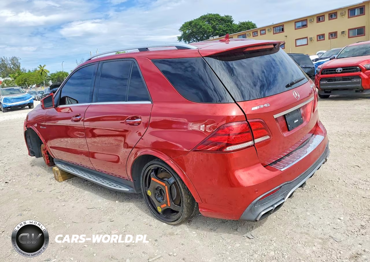 2016 Mercedes-Benz Gle 63 Amg-S 4Matic VIN:4JGDA7FBXGA697922 - 2