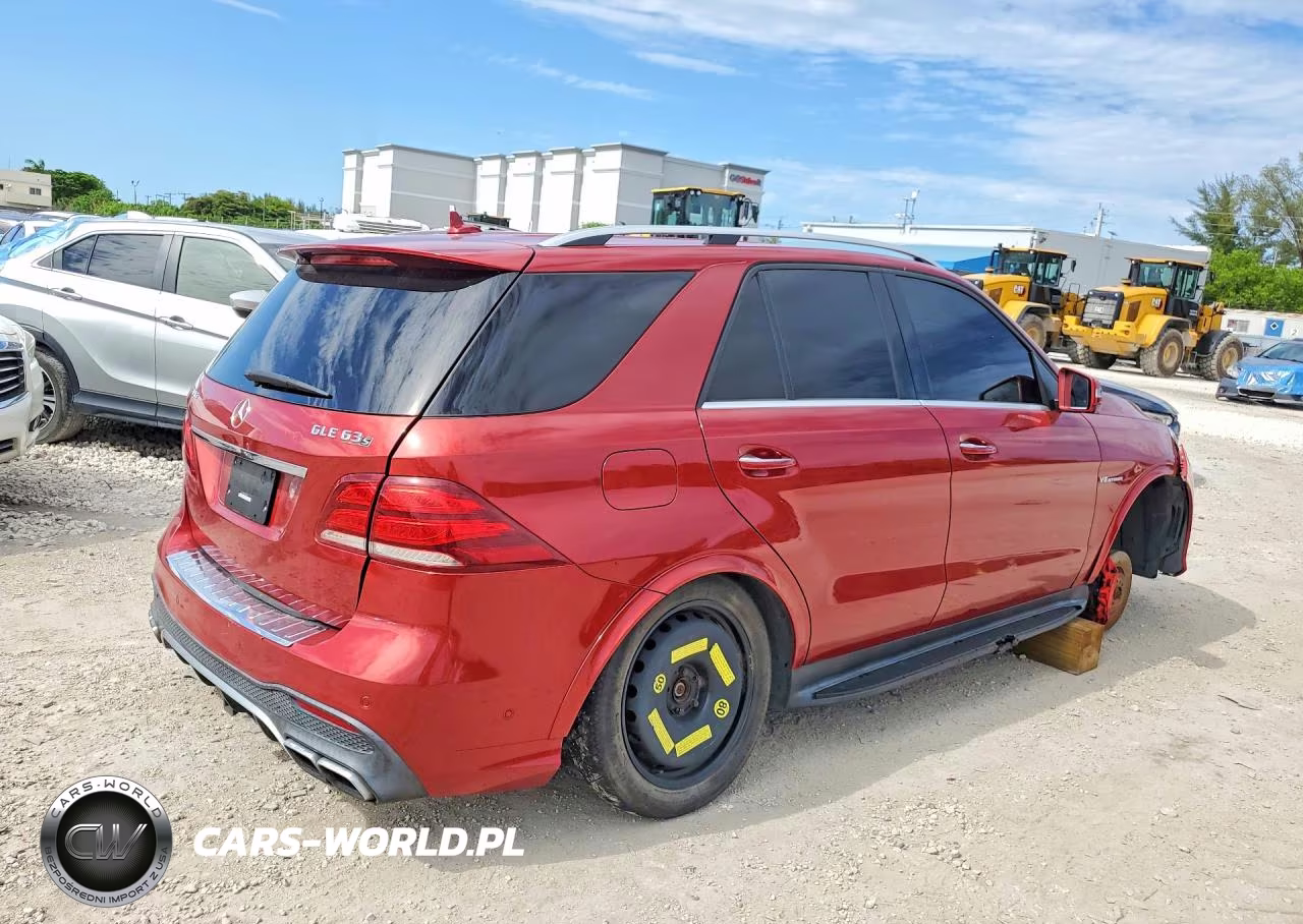 2016 Mercedes-Benz Gle 63 Amg-S 4Matic VIN:4JGDA7FBXGA697922 - 3