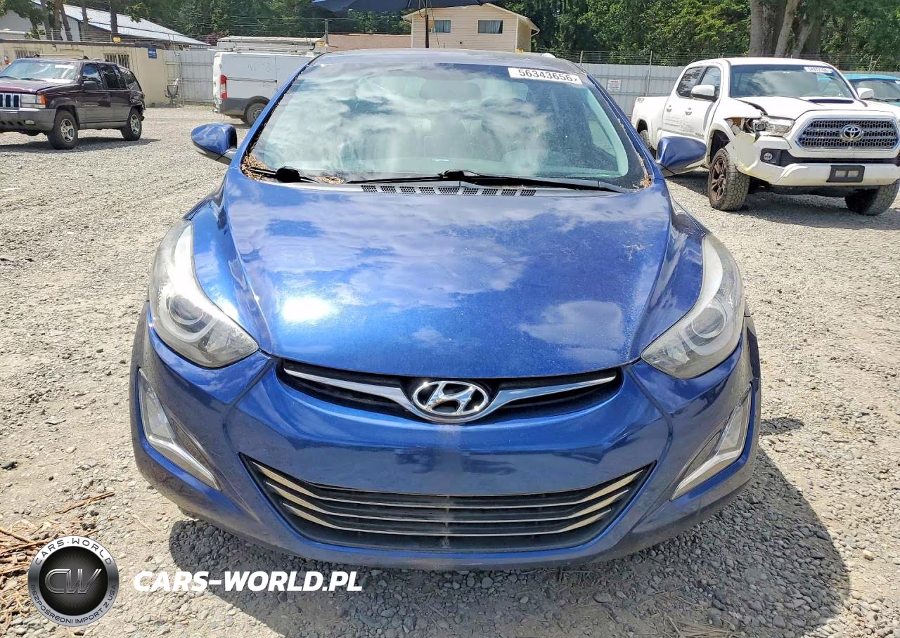 2016 Hyundai Elantra Limited VIN:5NPDH4AE3GH723480 - 5