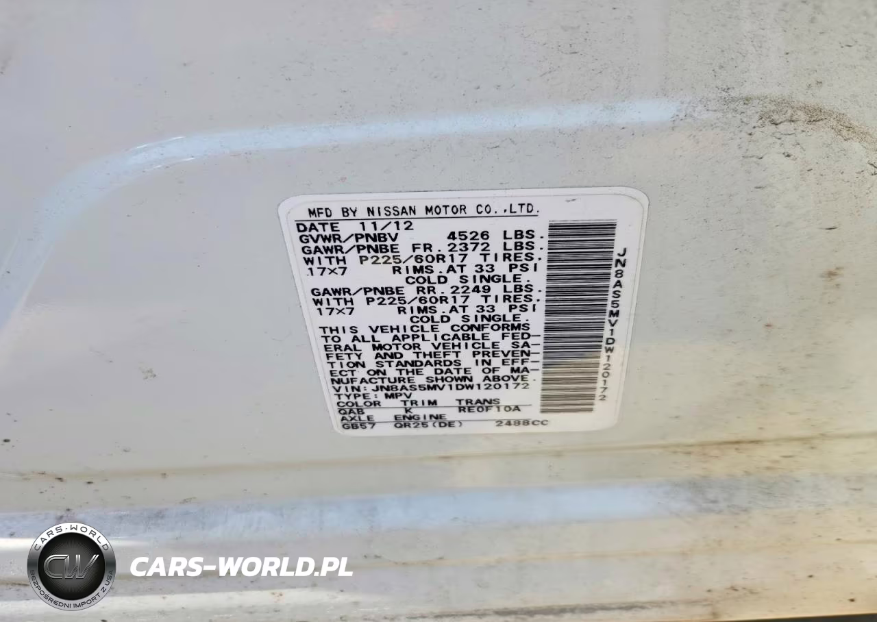 2013 Nissan Rogue S VIN:JN8AS5MV1DW120172 - 12