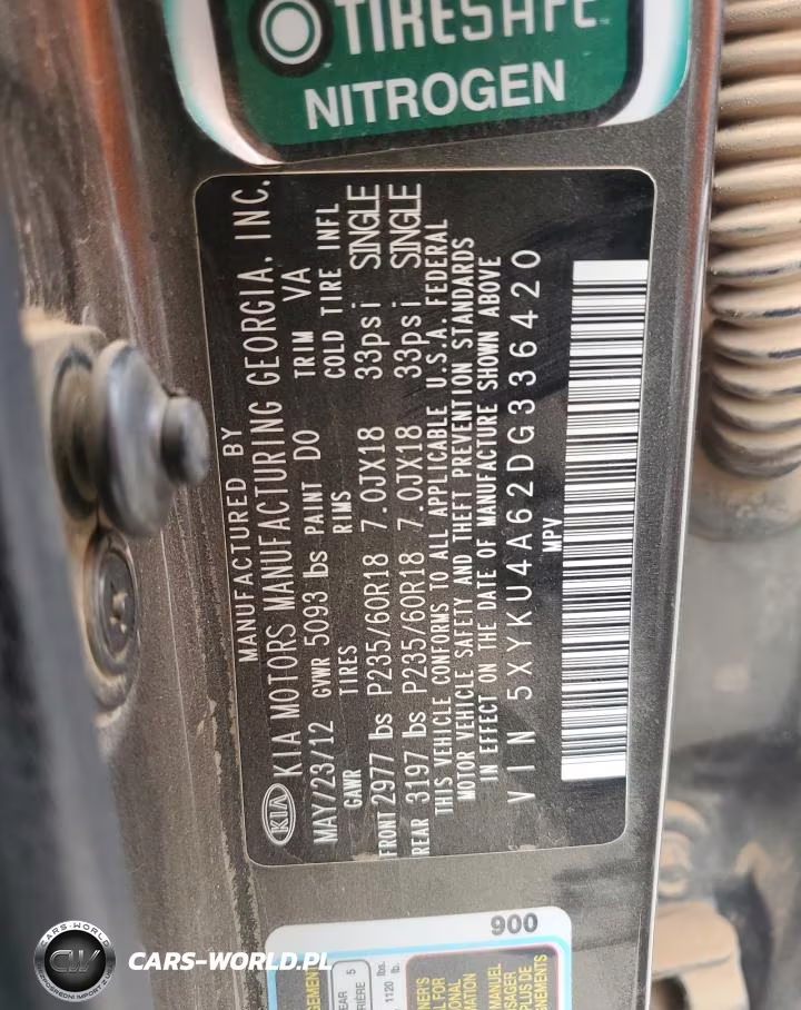2013 Kia Sorento Ex VIN:5XYKU4A62DG336420 - 13