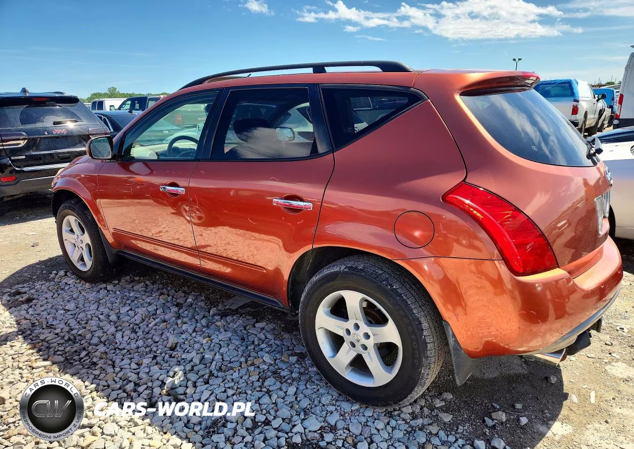 2004 Nissan Murano Sl VIN:JN8AZ08WX4W311073 - 2