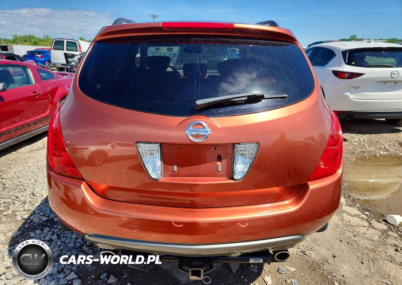 2004 Nissan Murano Sl VIN:JN8AZ08WX4W311073 - 6