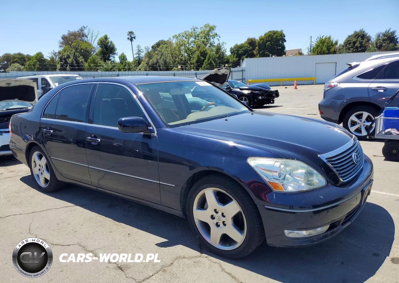 2005 Lexus Ls 430 VIN:JTHBN36F255028950 - 4