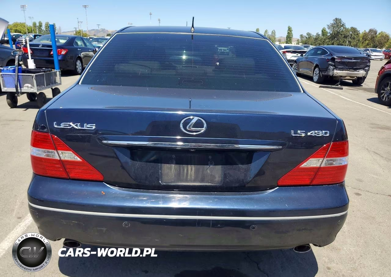 2005 Lexus Ls 430 VIN:JTHBN36F255028950 - 6