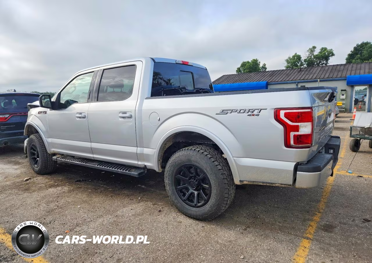 2018 Ford F150 Supercrew VIN:1FTEW1EP9JFA82194 - 2