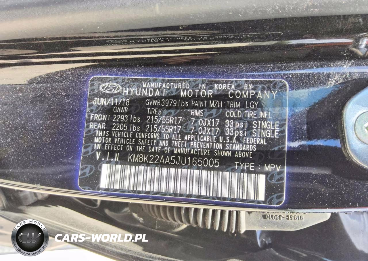 2018 Hyundai Kona Sel VIN:KM8K22AA5JU165005 - 14
