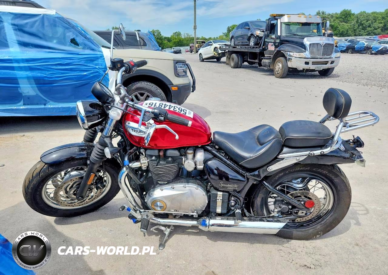 2022 Triumph Motorcycle Bonneville Speedmaster VIN:SMTD46HL5NTAF3290 - 3