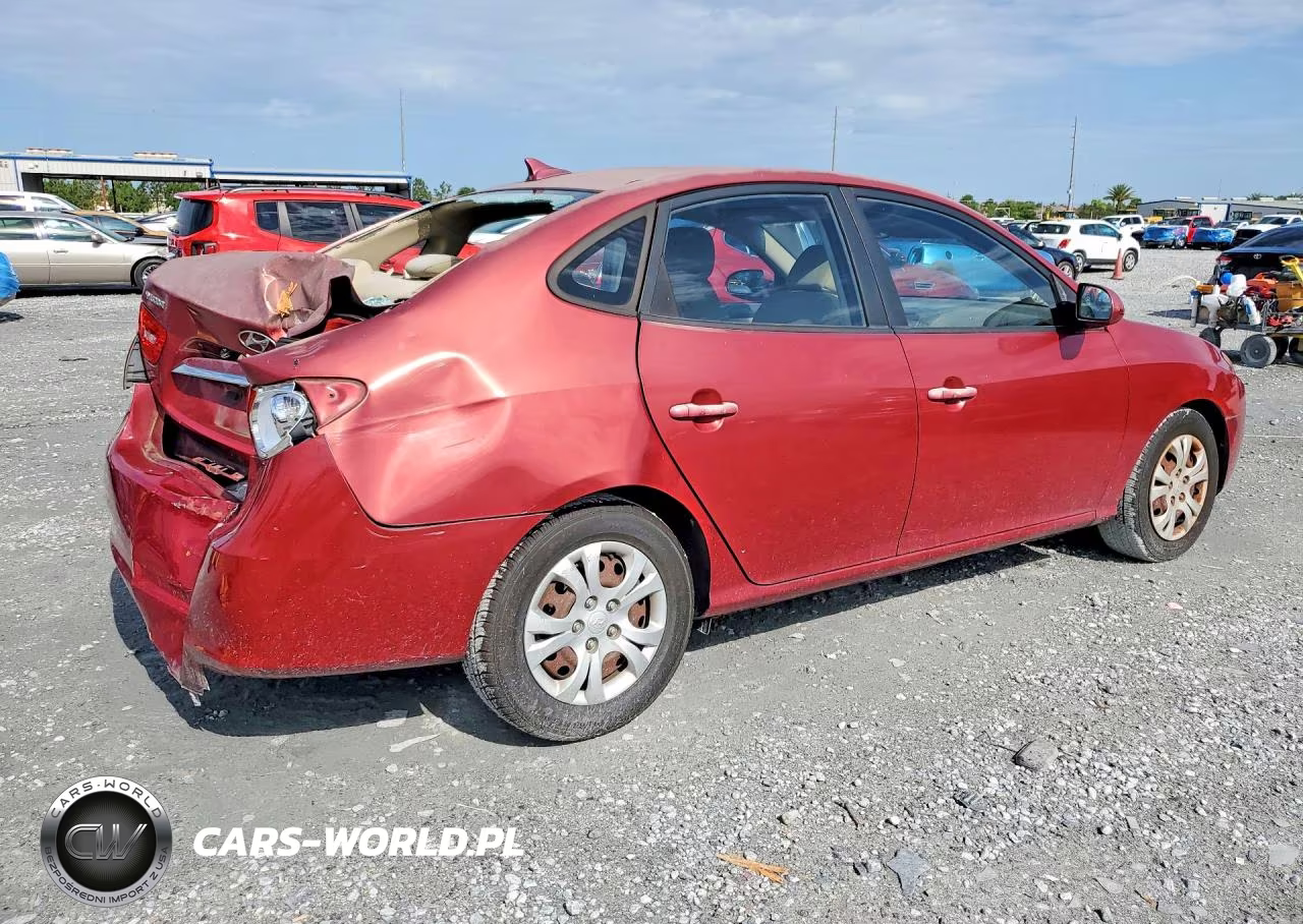 2010 Hyundai Elantra Gls VIN:KMHDU4AD7AU049281 - 3