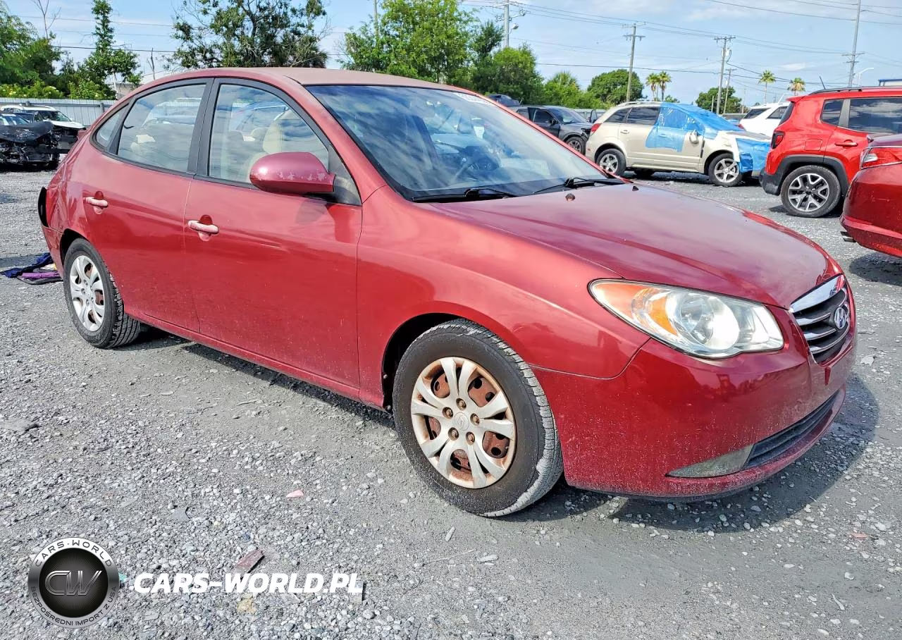 2010 Hyundai Elantra Gls VIN:KMHDU4AD7AU049281 - 4