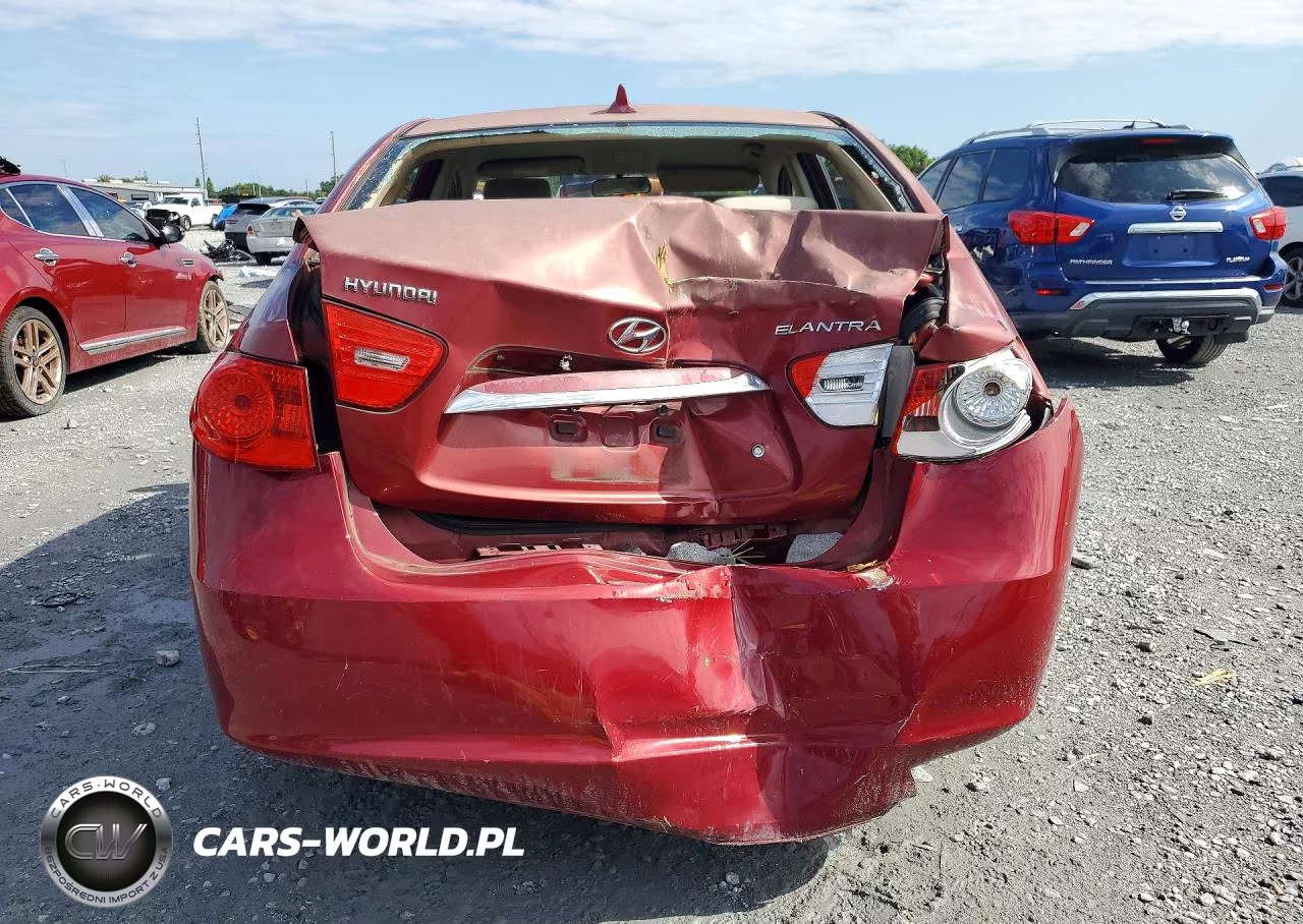 2010 Hyundai Elantra Gls VIN:KMHDU4AD7AU049281 - 6