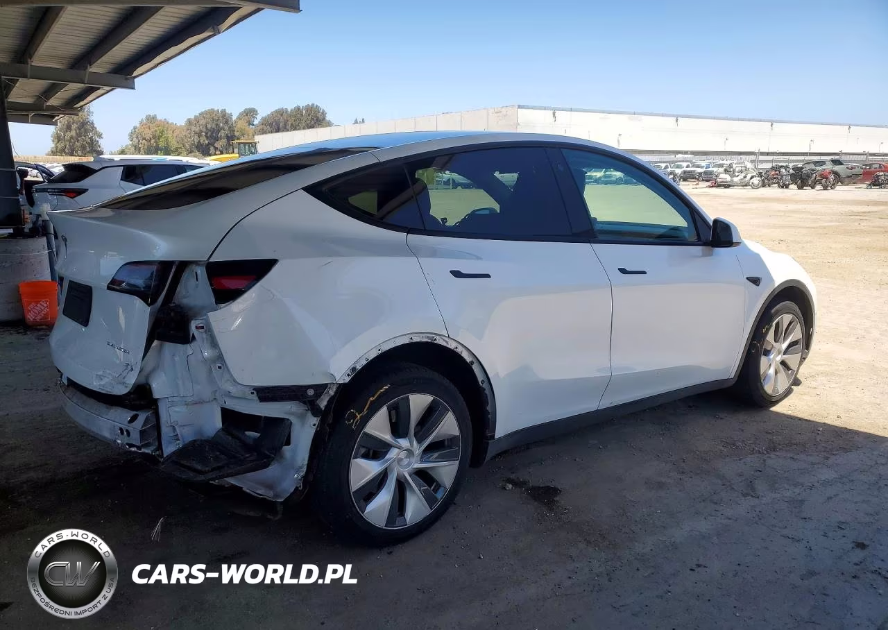 2023 Tesla Model Y VIN:7SAYGDEE0PF637124 - 3