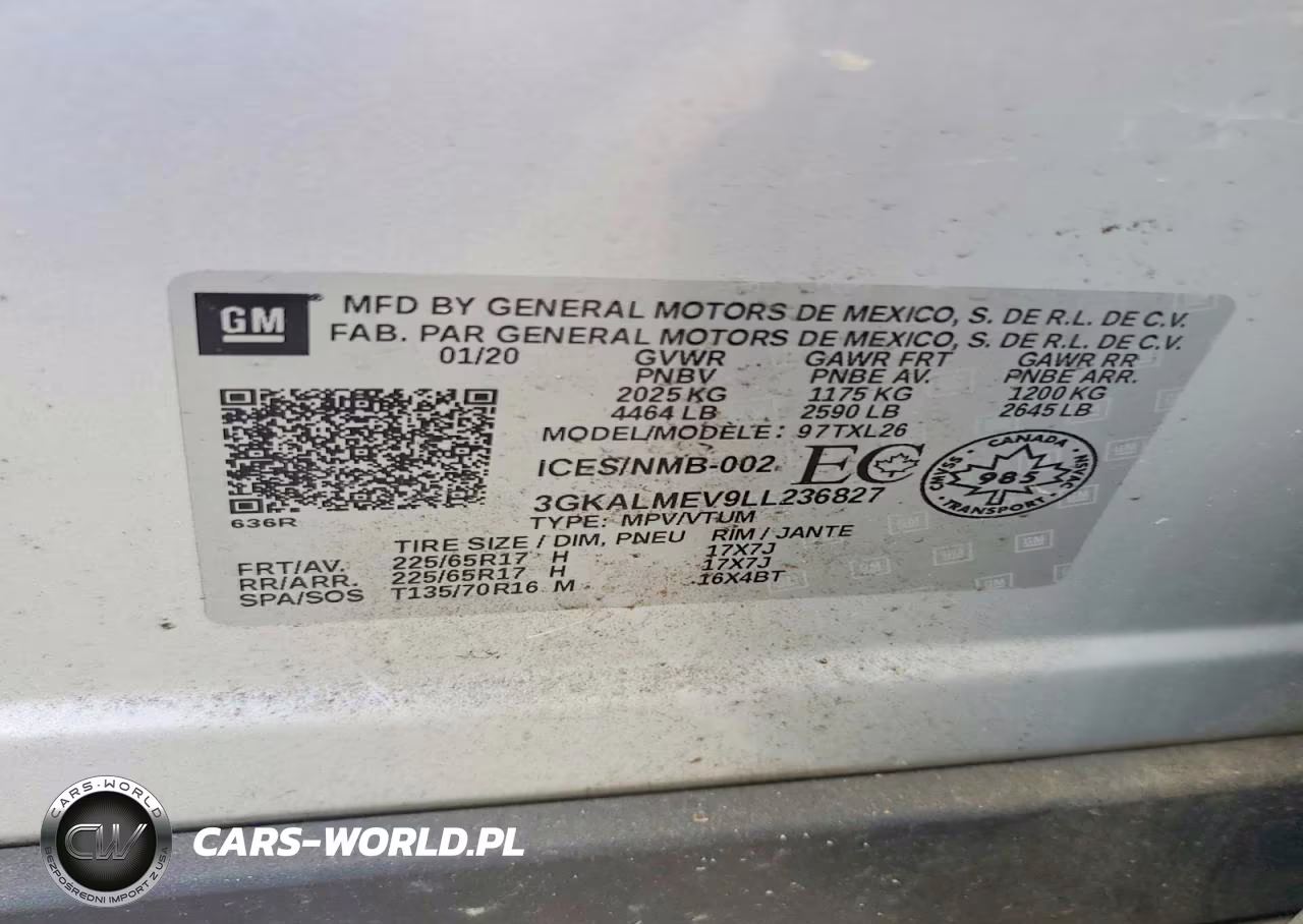 2020 GMC Terrain Sle VIN:3GKALMEV9LL236827 - 13