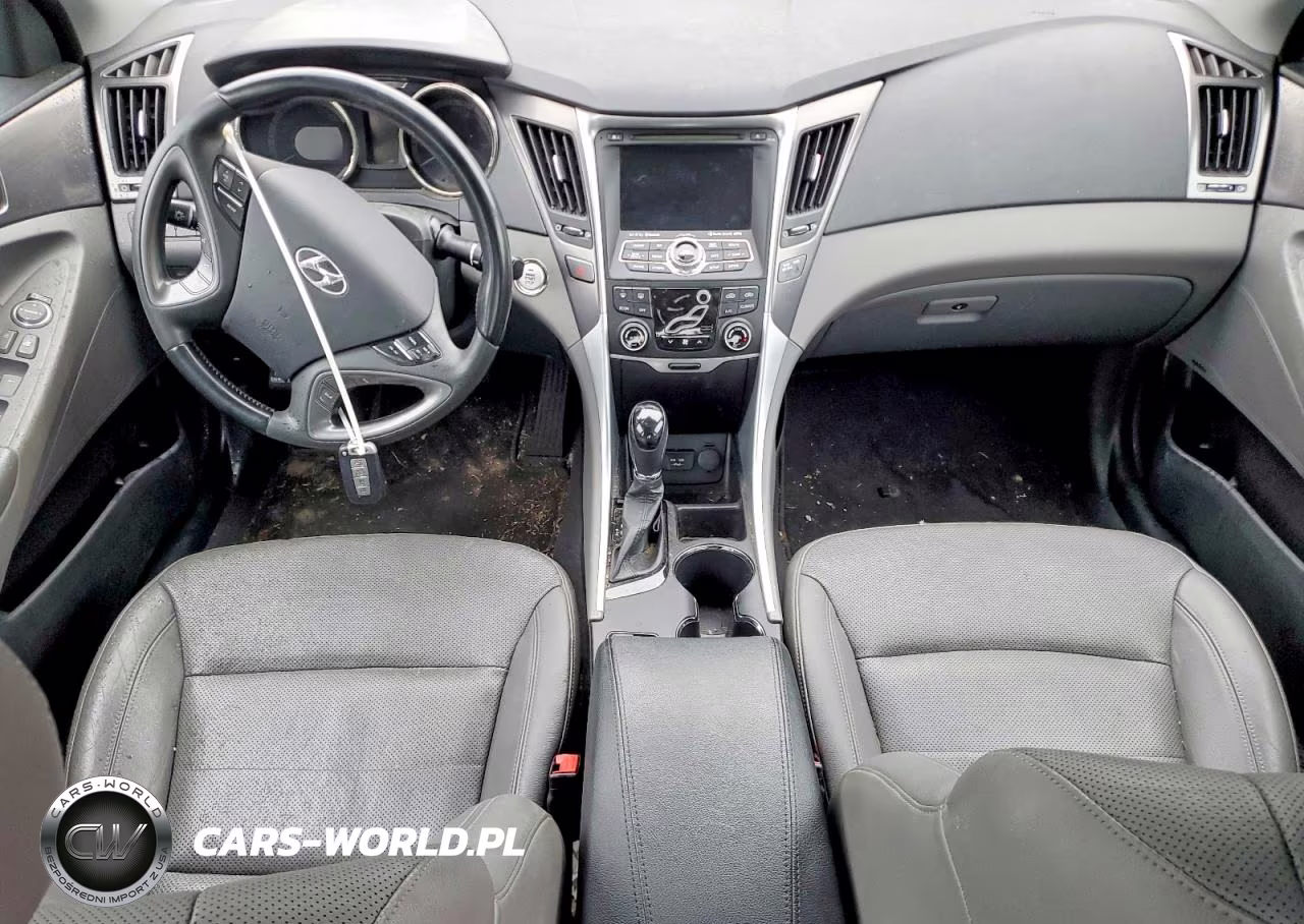 2011 Hyundai Sonata Hybrid VIN:KMHEC4A47BA015528 - 8