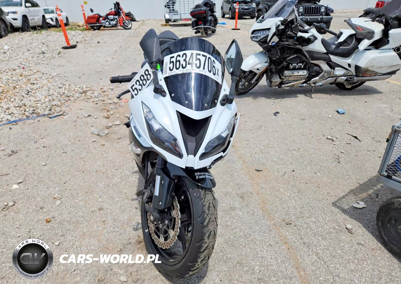 2016 Kawasaki Zx636 F VIN:JKBZXJF19GA008438 - 2