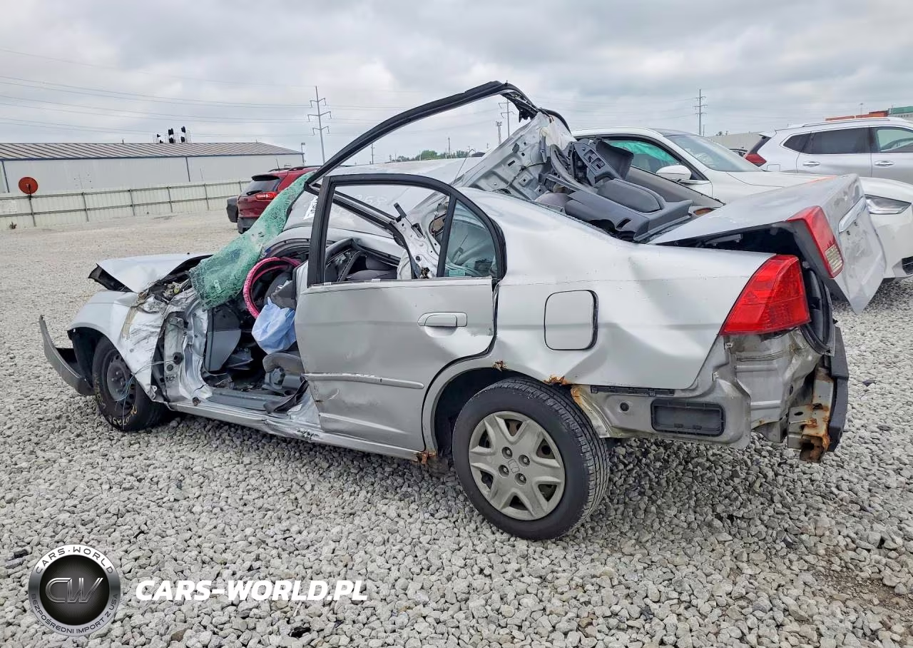 2003 Honda Civic Lx VIN:2HGES16683H553840 - 2