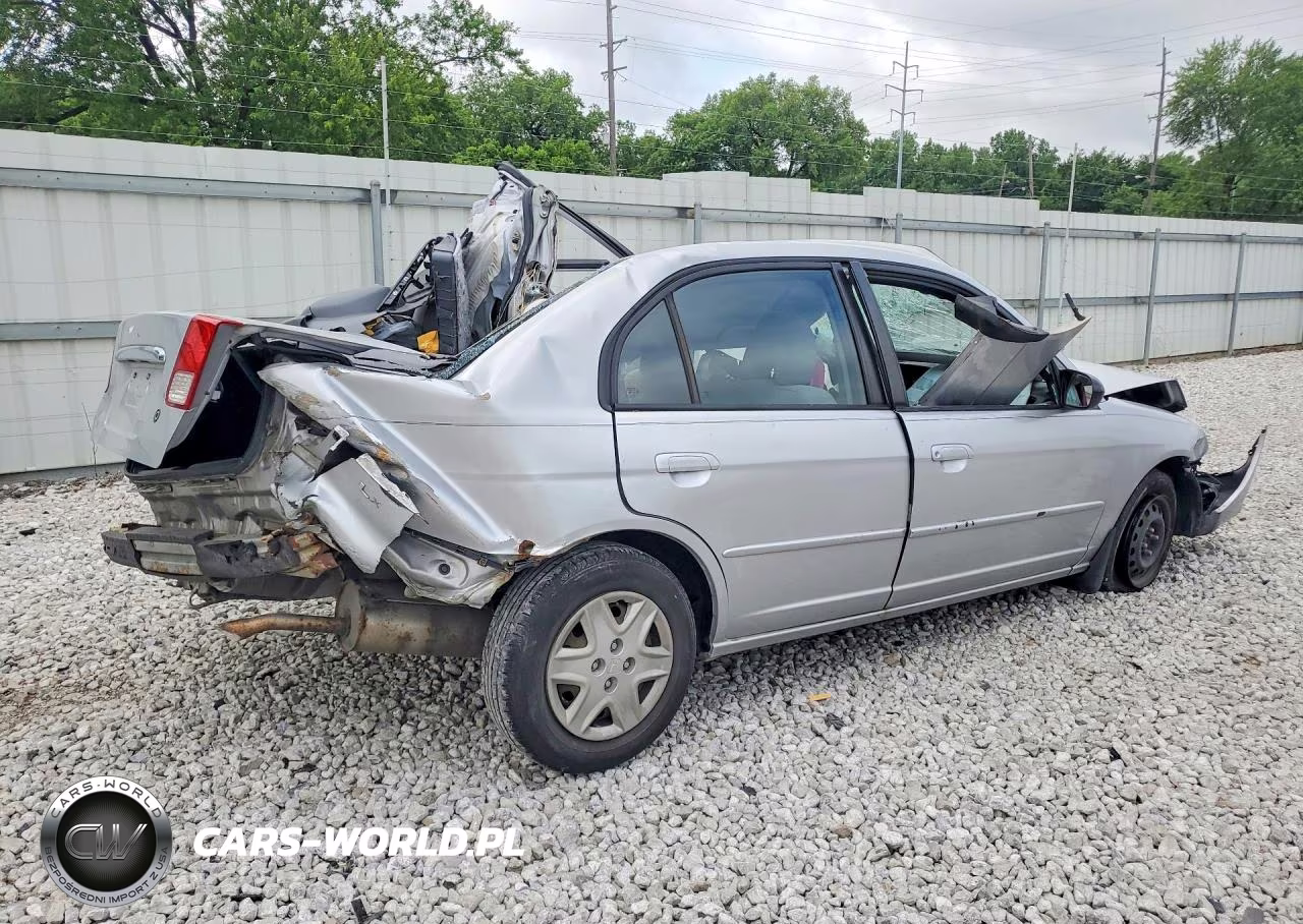 2003 Honda Civic Lx VIN:2HGES16683H553840 - 3