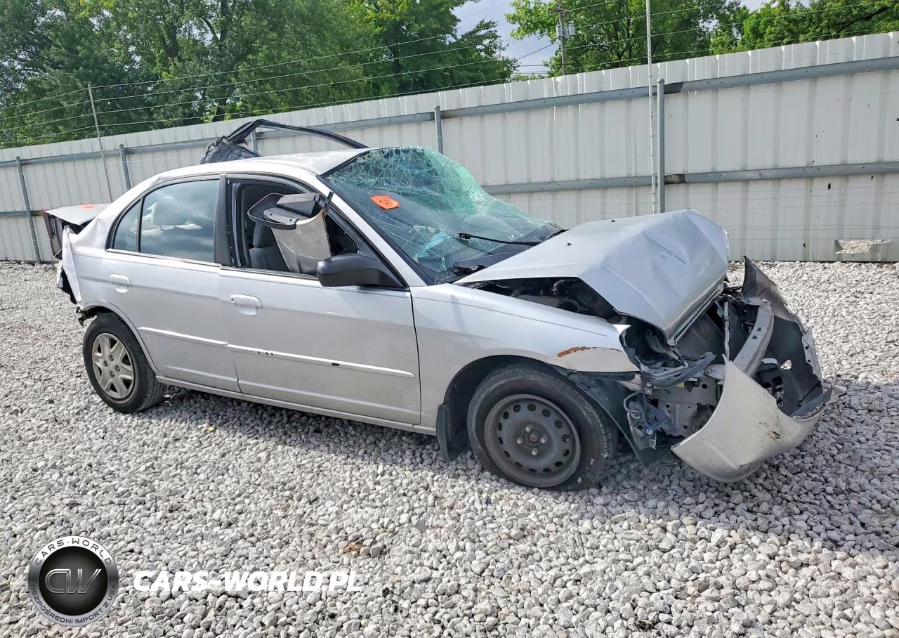 2003 Honda Civic Lx VIN:2HGES16683H553840 - 4