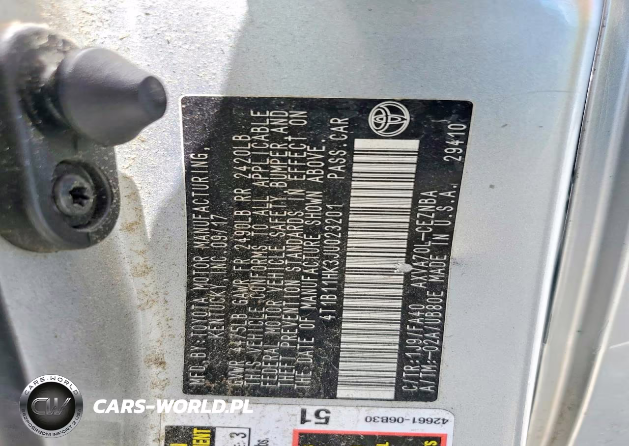 2018 Toyota Camry Le VIN:4T1B11HK3JU023201 - 12