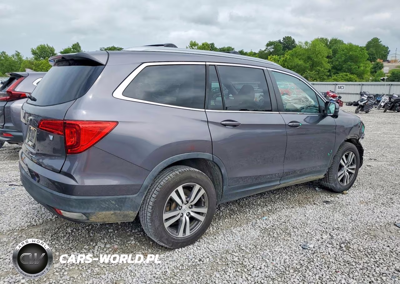 2018 Honda Pilot Ex VIN:5FNYF5H36JB033598 - 3