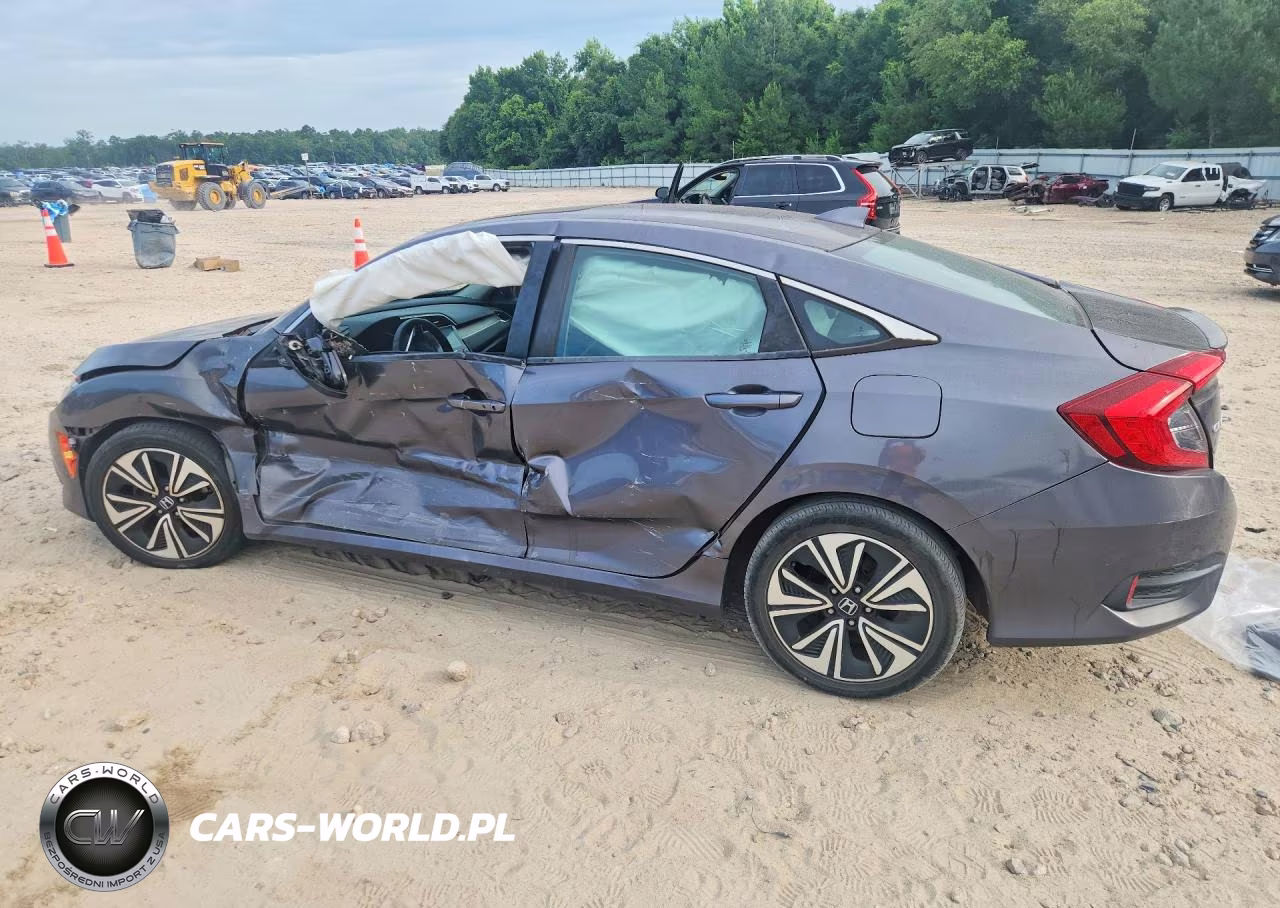 2017 Honda Civic Ex VIN:2HGFC1F3XHH655512 - 2