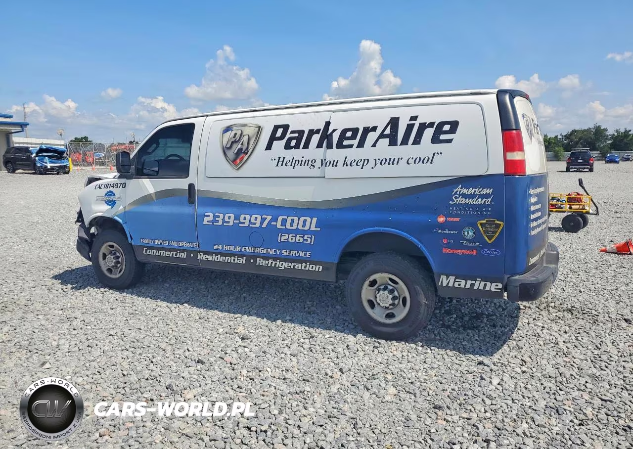 2016 Chevrolet Express G2500 VIN:1GCWGAFF7G1293973 - 2