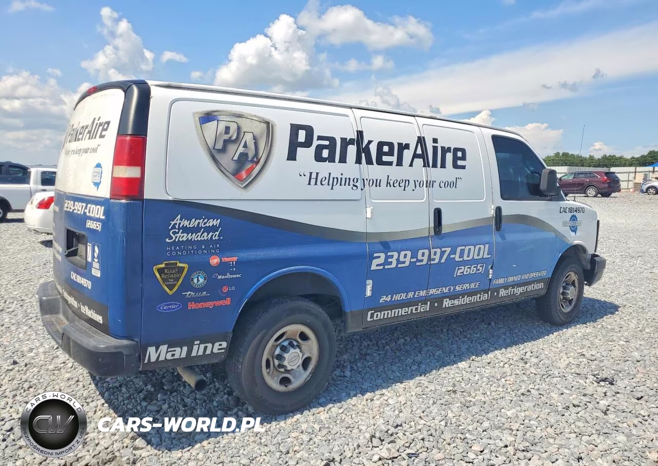 2016 Chevrolet Express G2500 VIN:1GCWGAFF7G1293973 - 3