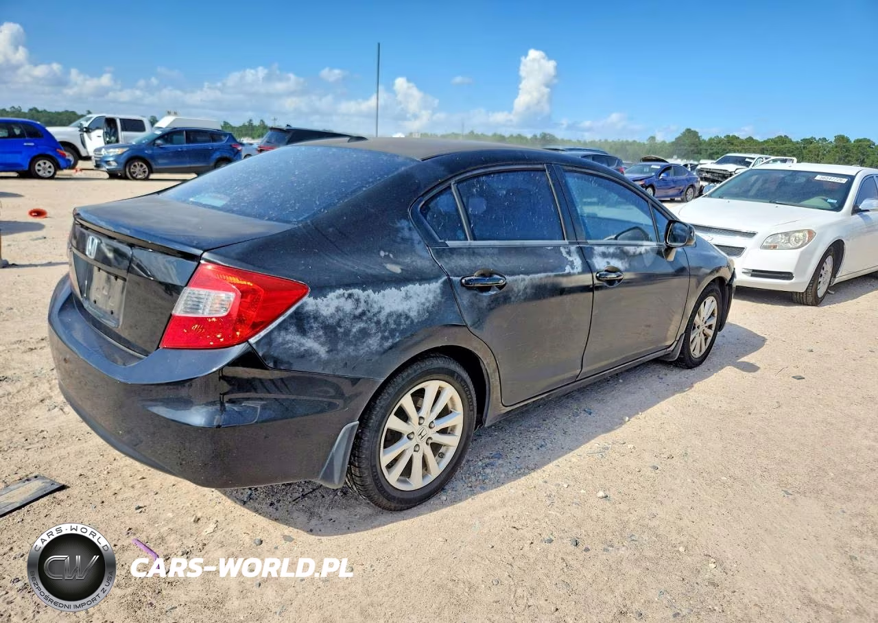 2012 Honda Civic Exl VIN:2HGFB2F95CH540452 - 3