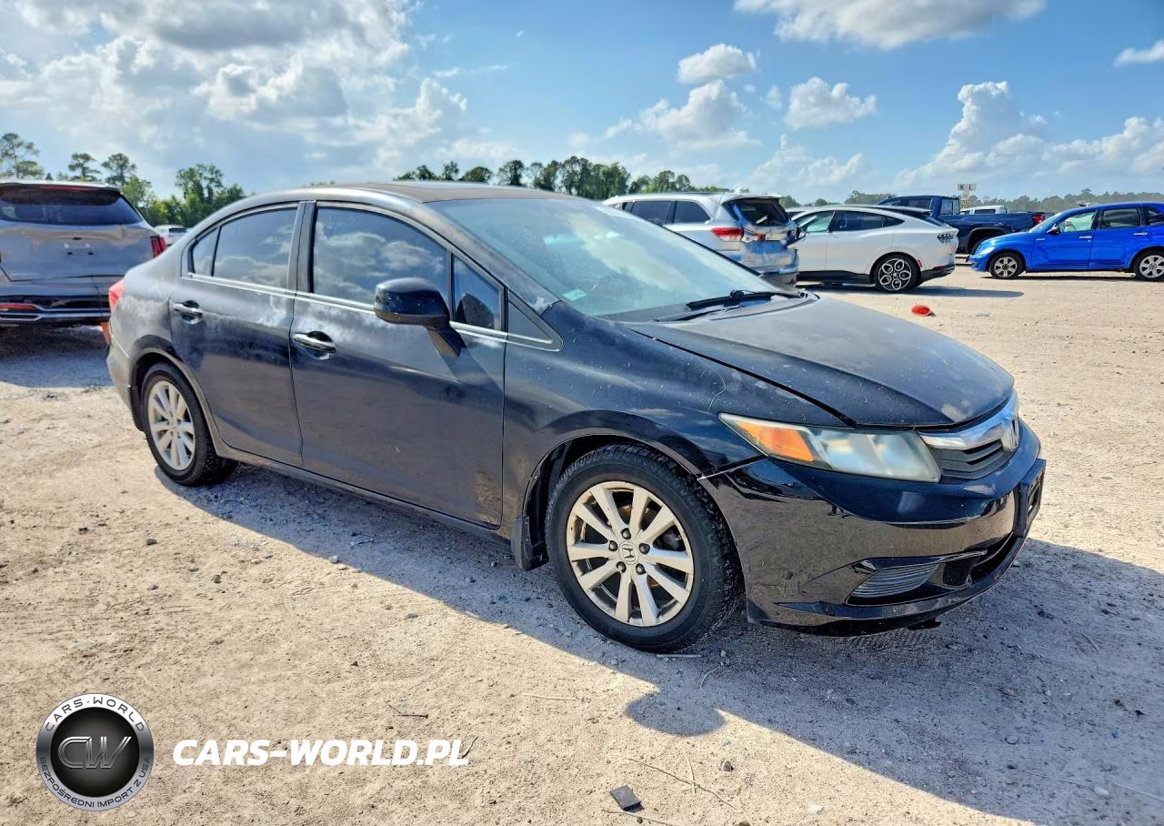 2012 Honda Civic Exl VIN:2HGFB2F95CH540452 - 4